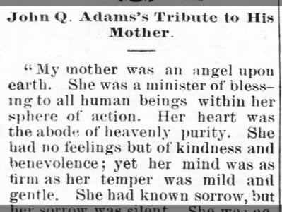 Tribute to Abigail Adams